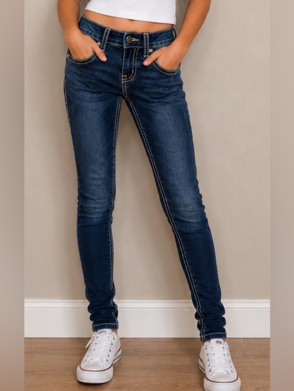 Tractor Jeans Girls Size 10 Skinny Tilly’s Like New Denim School Slim Vintage